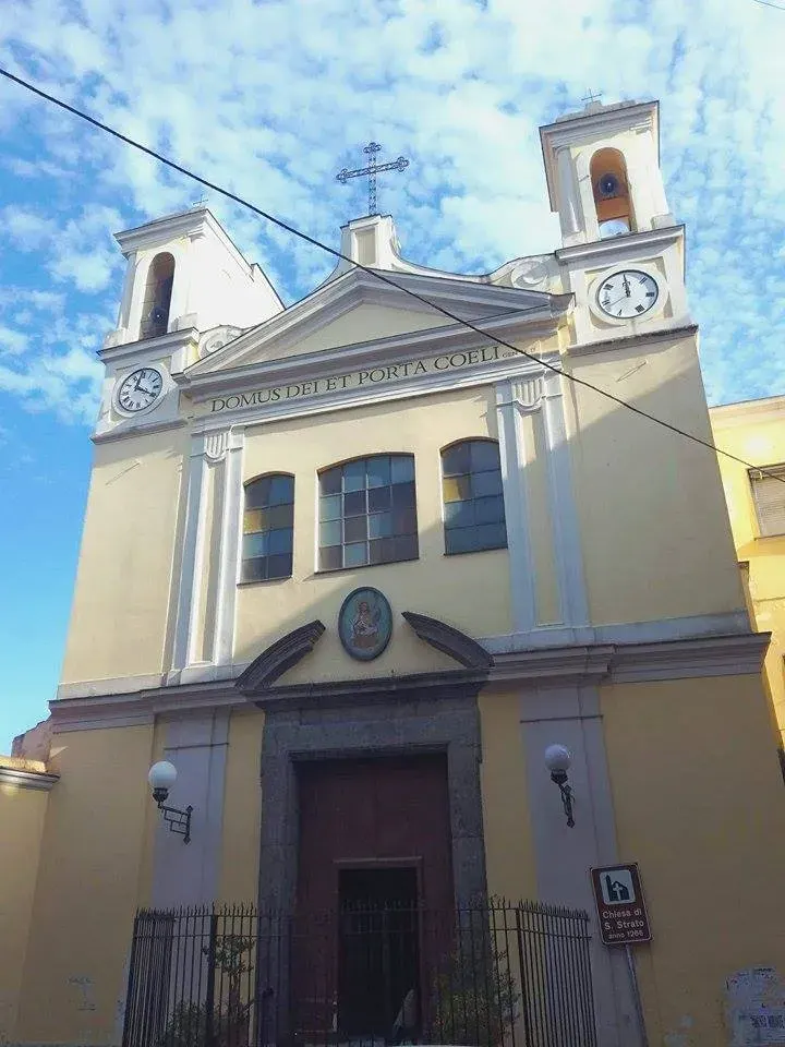 La carte Église Santo Strato a Posillipo