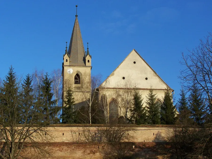 La carte Église fortifiée de Târgu Mureș