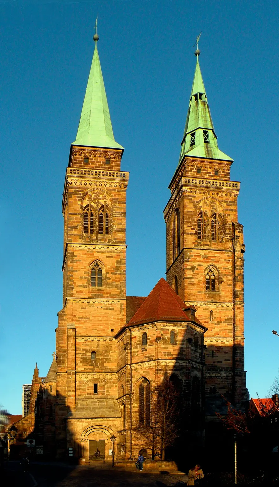 The St. Sebaldus Church, Nuremberg card