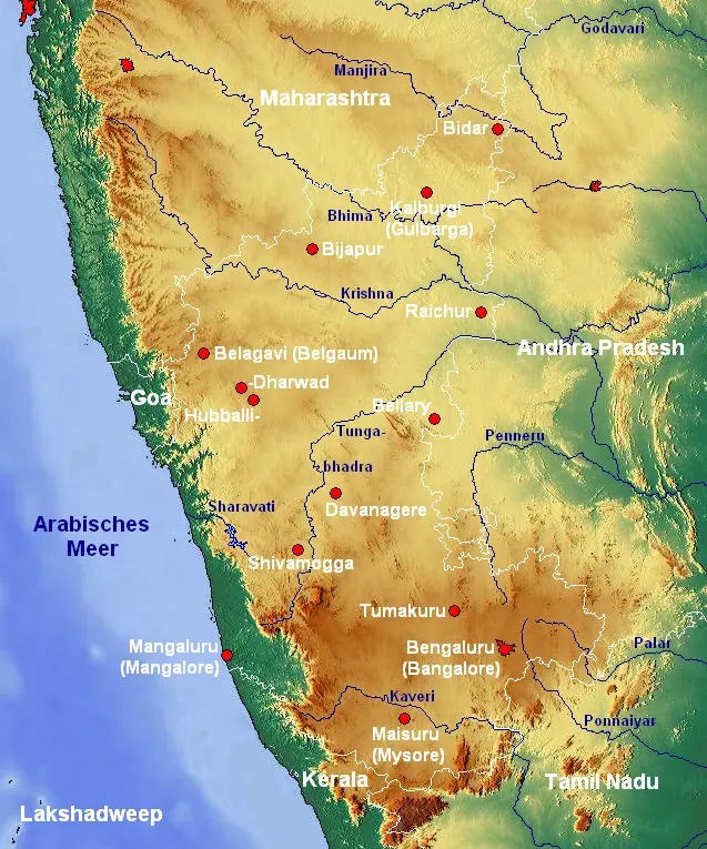 La carte Manjra