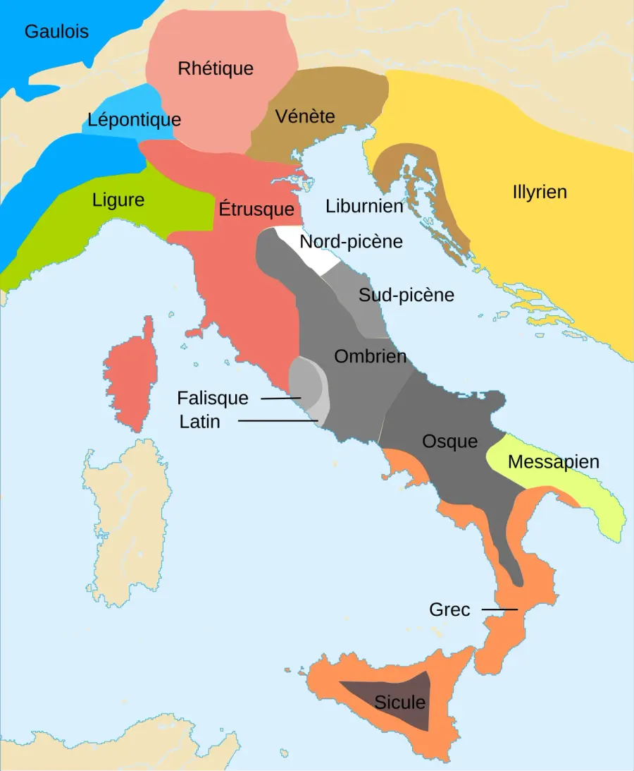 The Umbrian language card