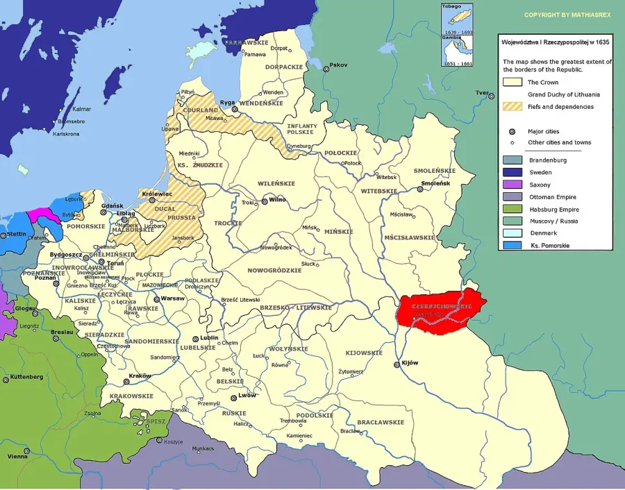 The Chernihiv Voivodeship card