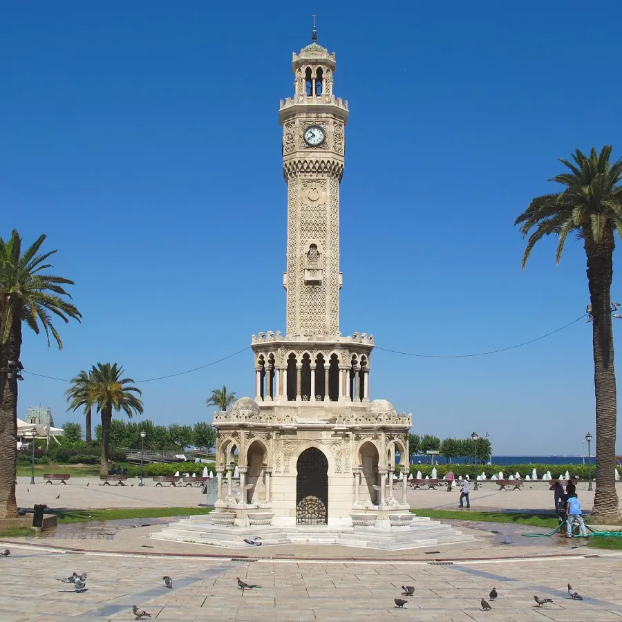 The İzmir Clock Tower card