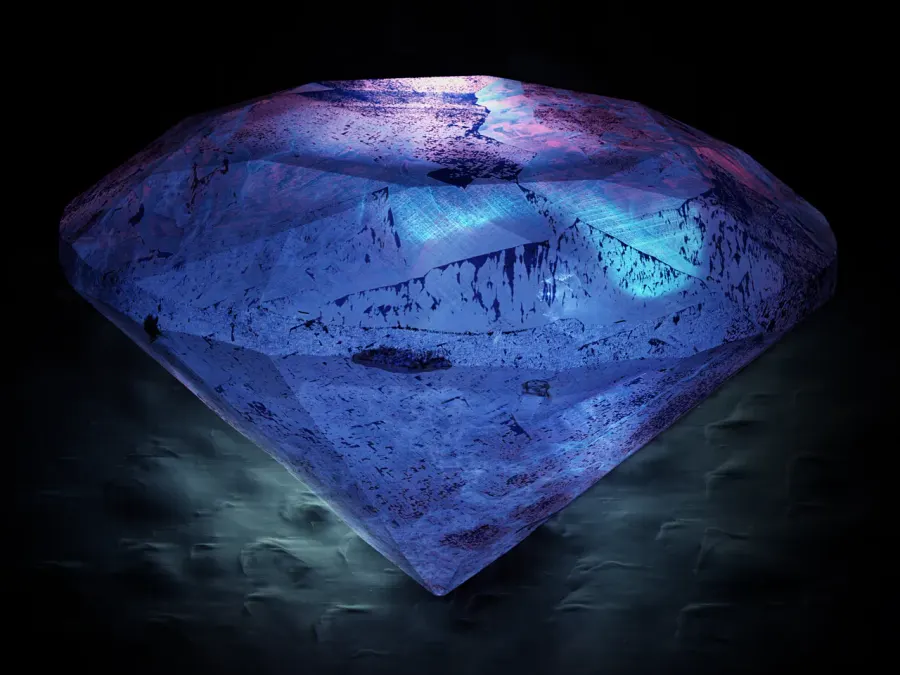 La carte Cathodoluminescence