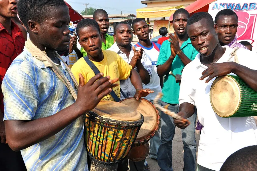 La carte Musique africaine