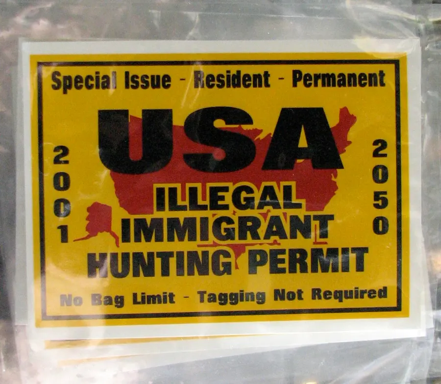 The Opposition to immigration card