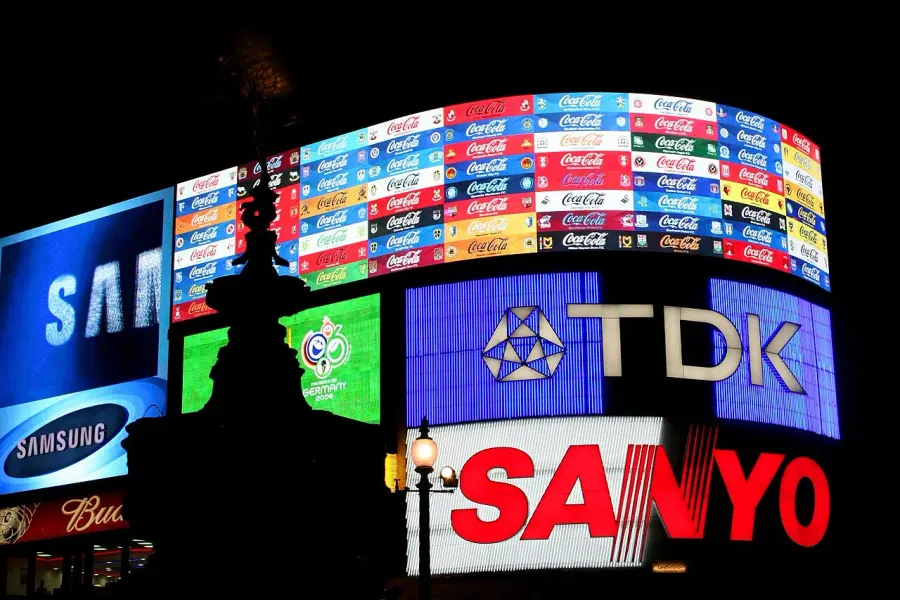 La carte Publicité