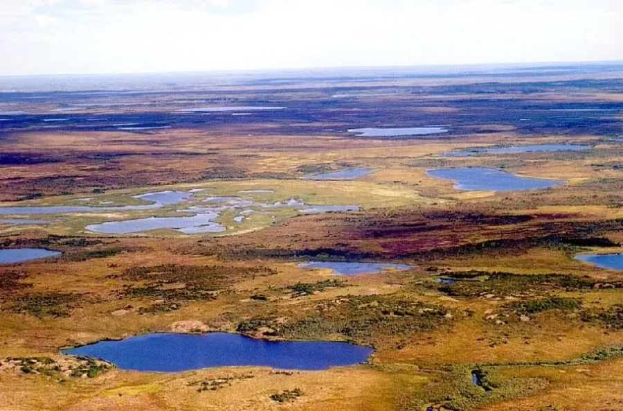 La carte Péninsule de Taïmyr