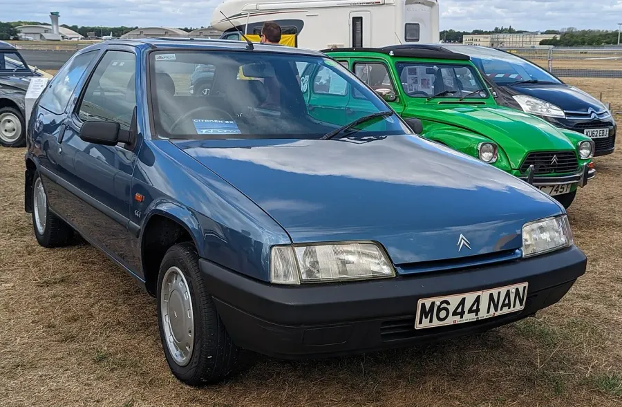 La carte Citroën ZX