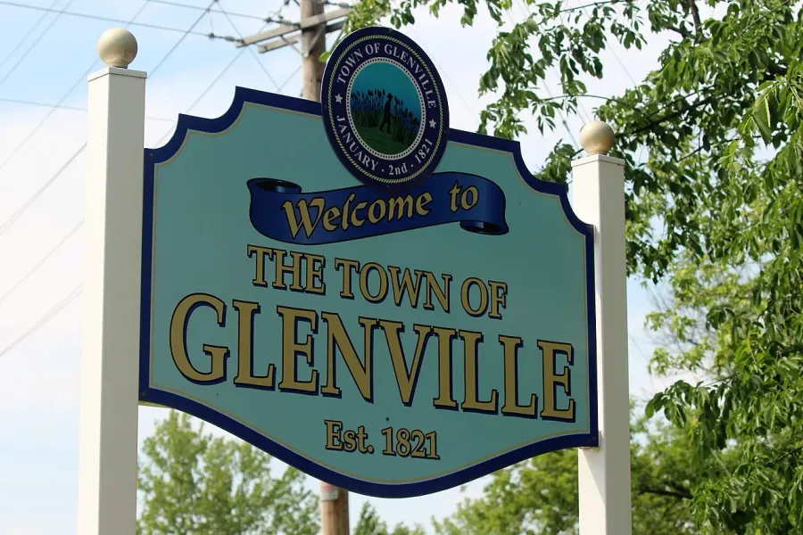 La carte Glenville