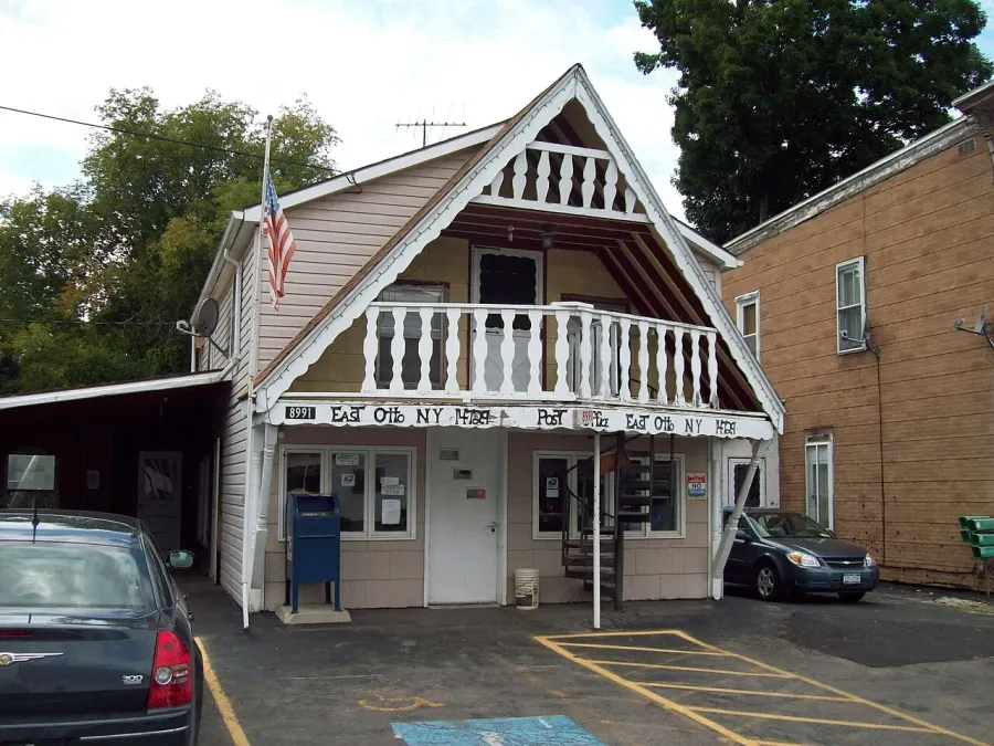 The East Otto, New York card