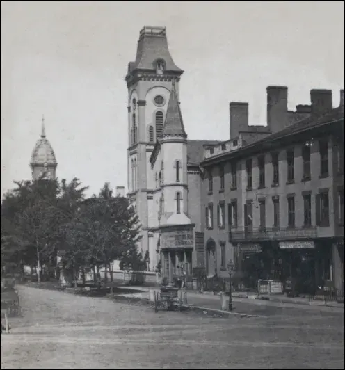 The Geddes, New York card