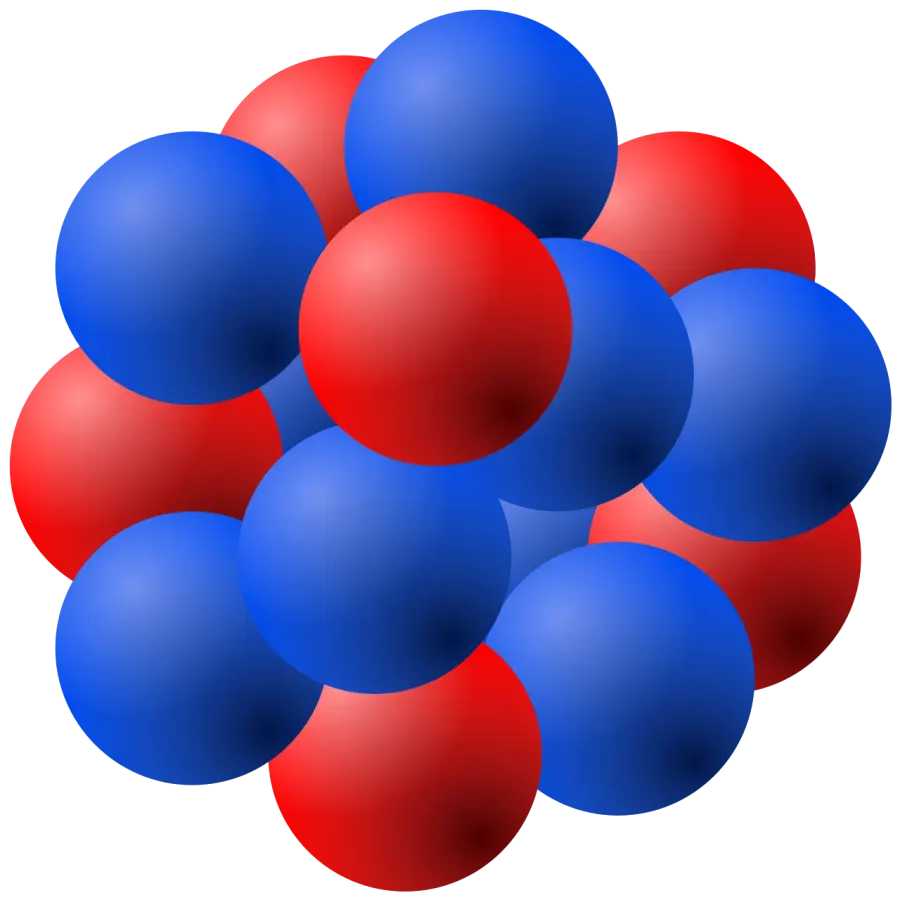 The Atomic nucleus card