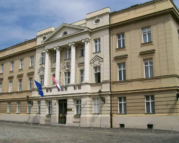 The Croatian Parliament card