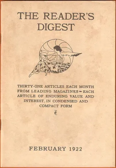 The Reader's Digest card