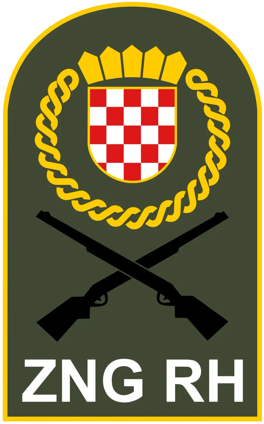 The Croatian National Guard card