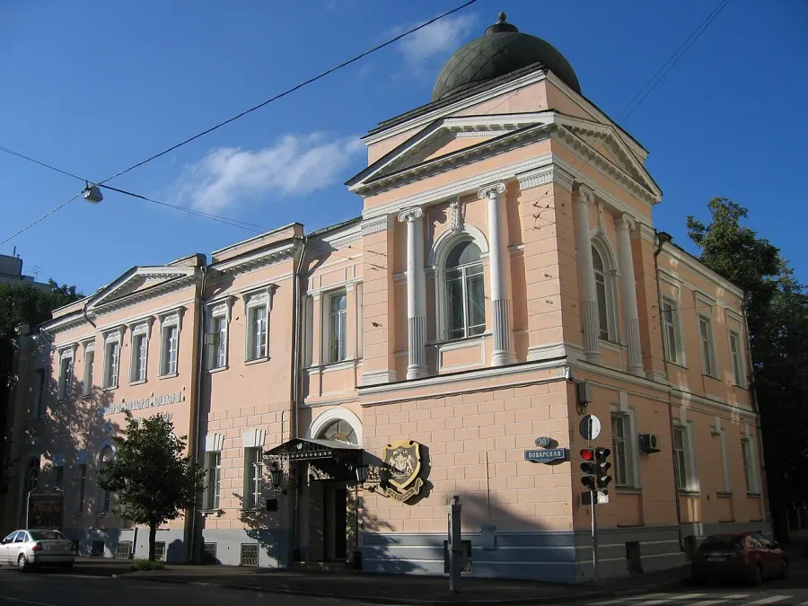 La carte Académie russe de musique Gnessine