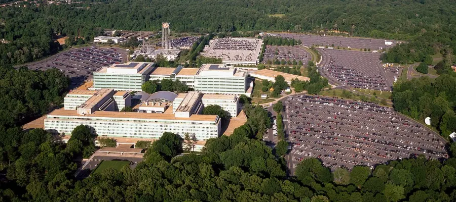 La carte Central Intelligence Agency