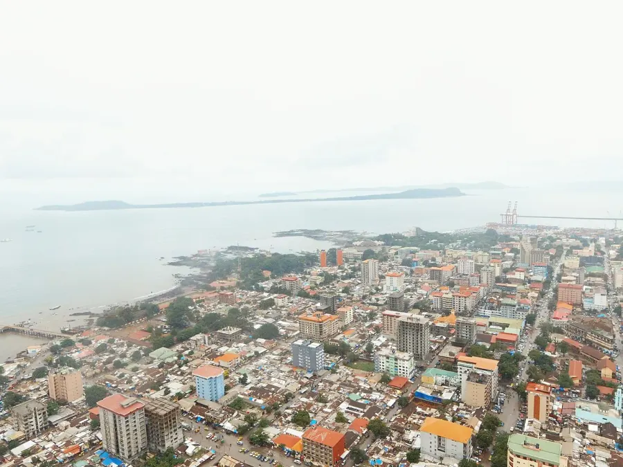 La carte Conakry