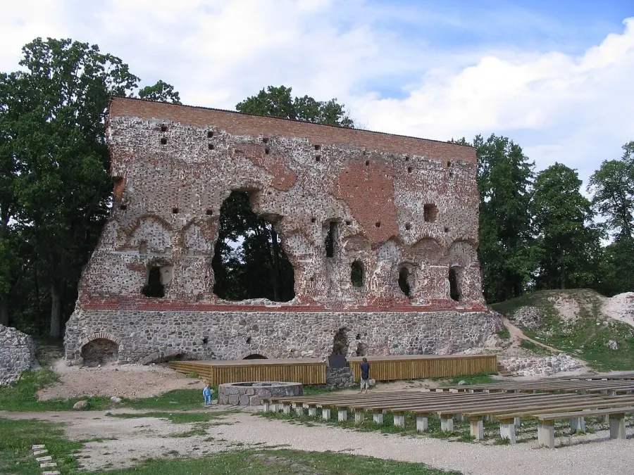 The Viljandi Castle card