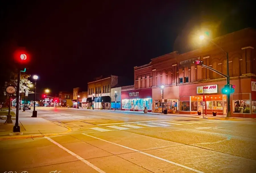 The Estherville, Iowa card