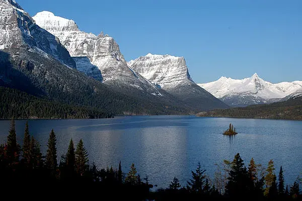 The Glacier National Park card