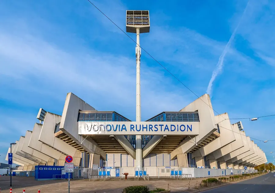 La carte Ruhrstadion