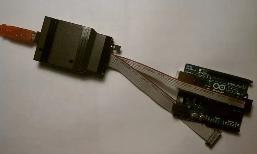 The In-system programming card