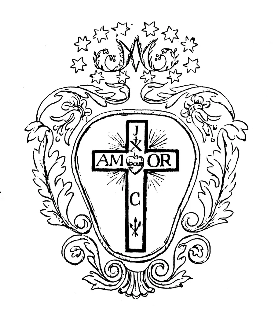 La carte Filles du Crucifix