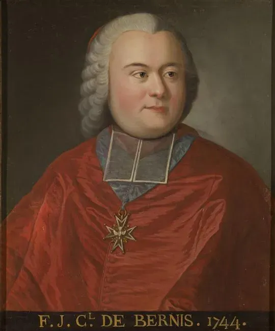 The François-Joachim de Pierre de Bernis card