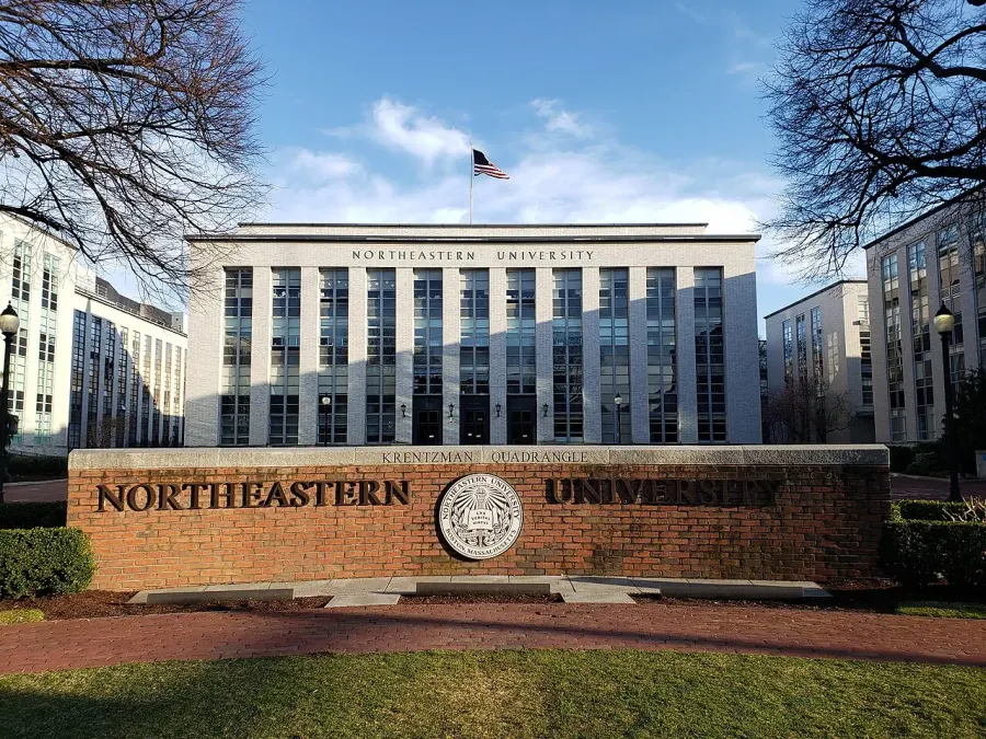 The Northeastern University card