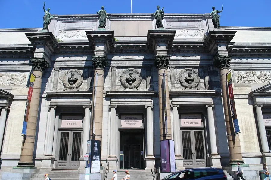La carte Musées royaux des Beaux-Arts de Belgique