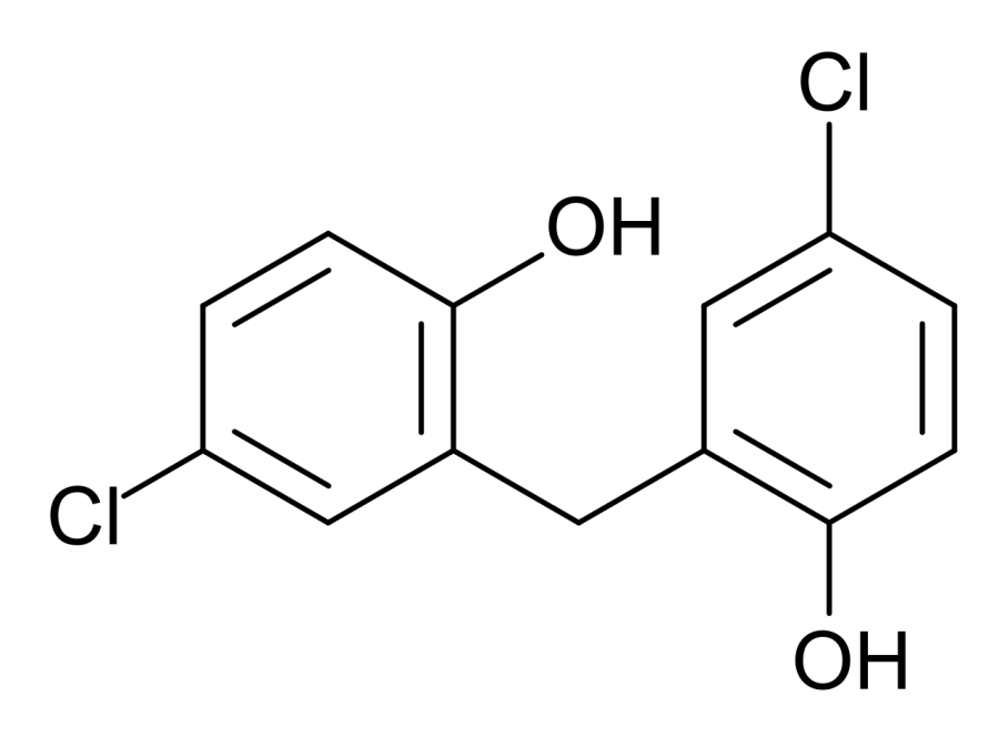 The Dichlorophen card