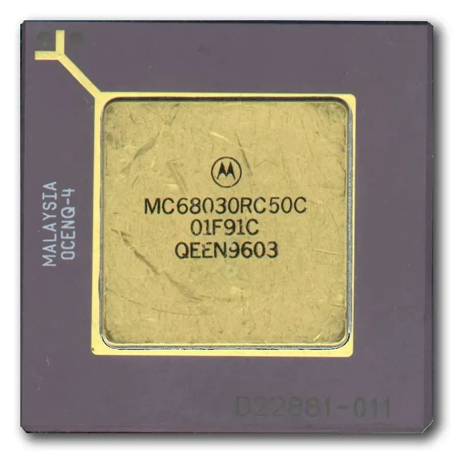 The Motorola 68030 card