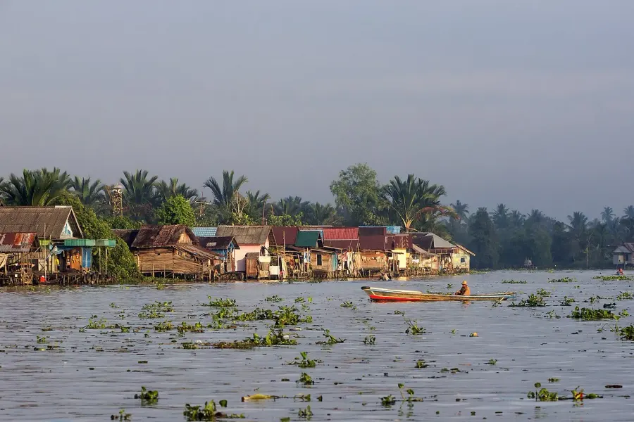 La carte Kalimantan