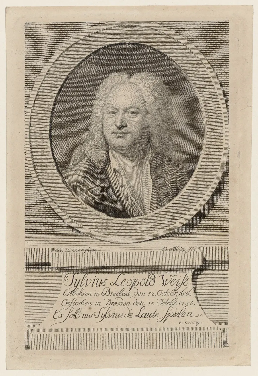 The Silvius Leopold Weiss card