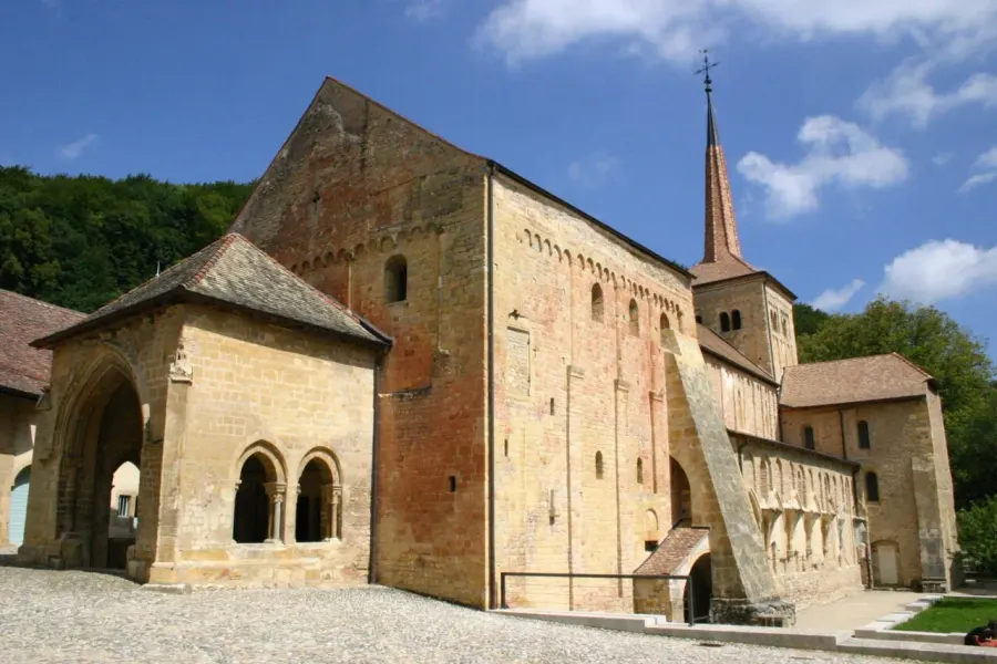 La carte Abbatiale de Romainmôtier