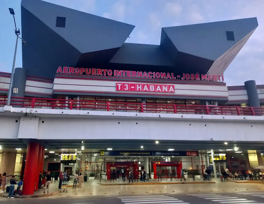 The José Martí International Airport card