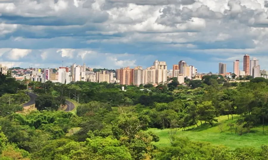 La carte Uberaba