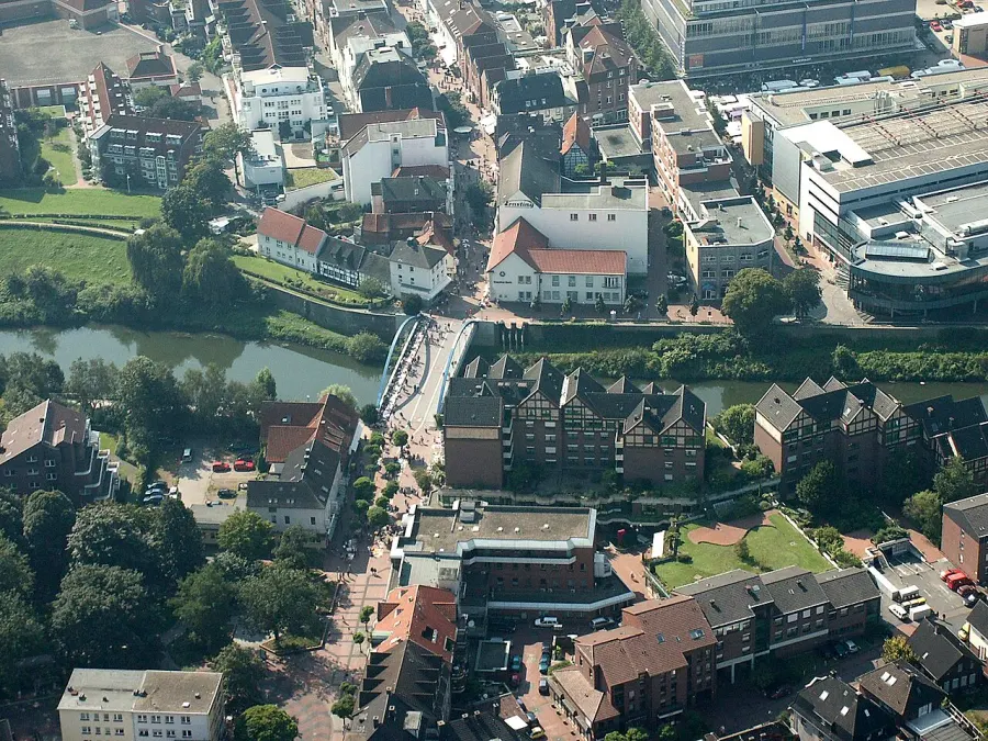 La carte Lünen