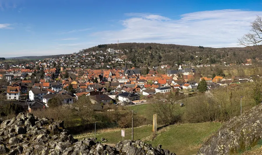 La carte Büdingen