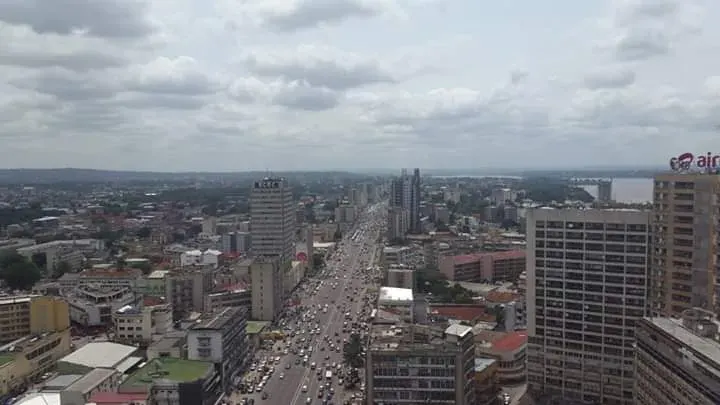 La carte Kinshasa