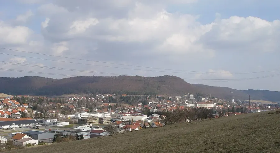 La carte Burladingen