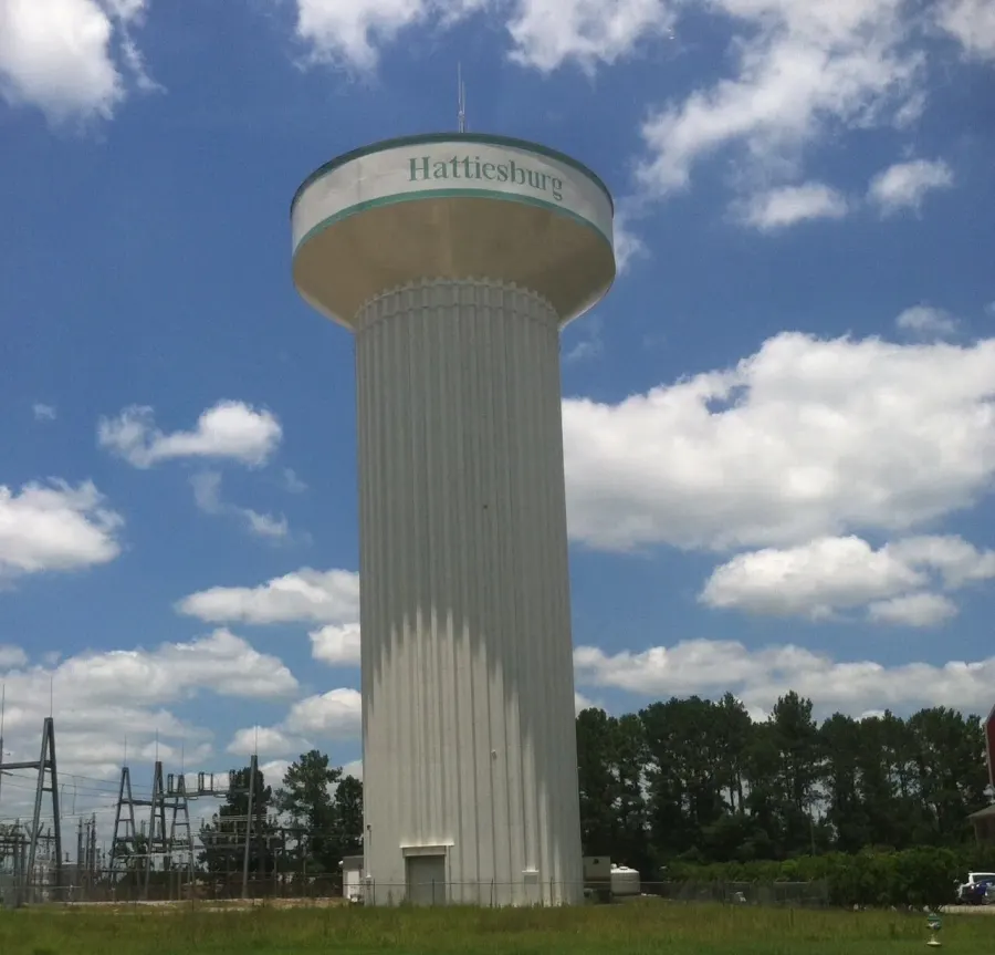 La carte Hattiesburg