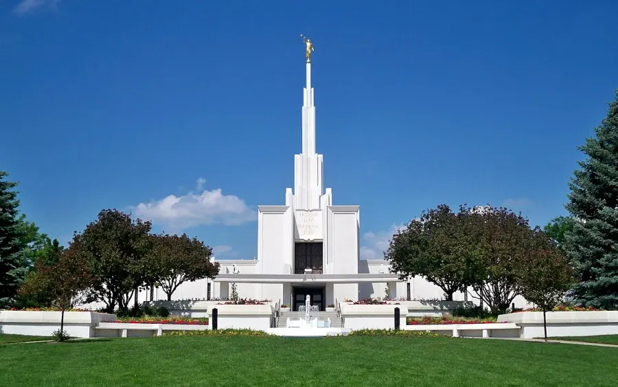 La carte Temple mormon de Denver