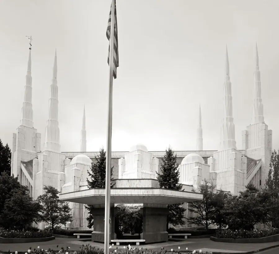 La carte Temple mormon de Portland