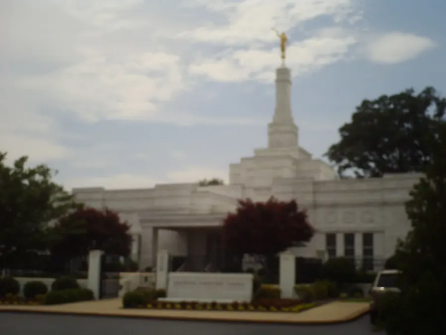 La carte Temple mormon de Memphis