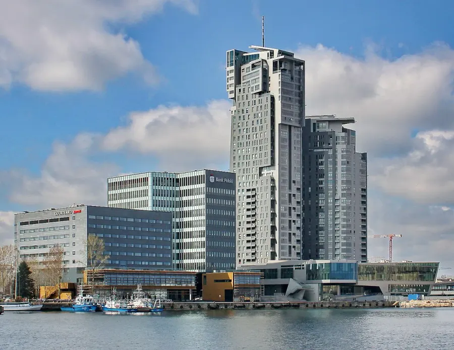 La carte Gdynia