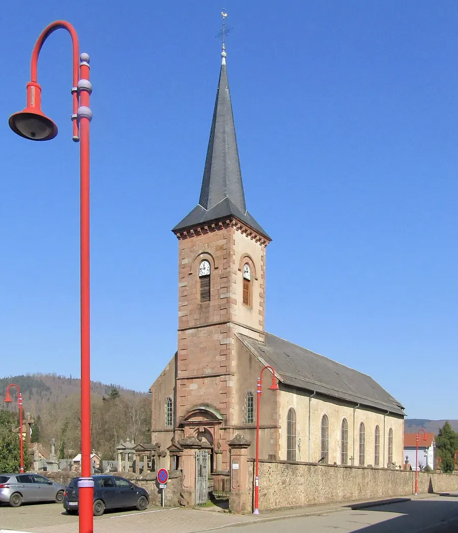 The Church of Sainte‑Libaire card