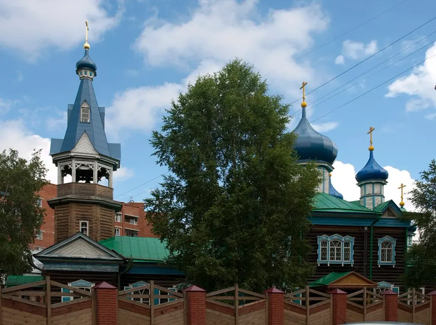 The Cathédrale de la Dormition de Tomsk card